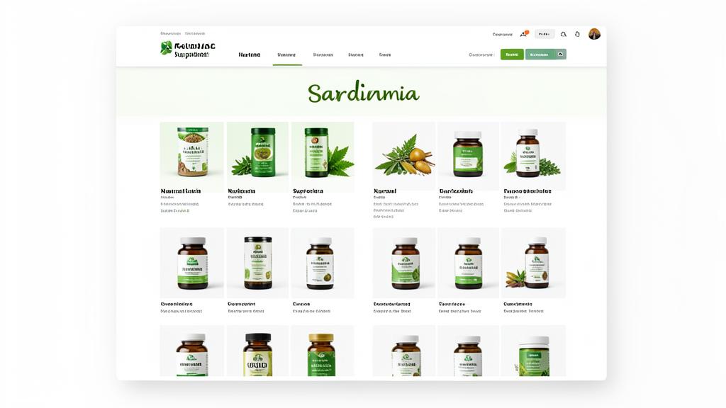 Sito web Integratori Sardegna realizzato da Gianluca Masala